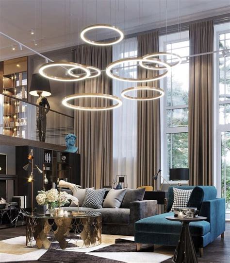 20+ Modern Chandeliers For Living Room - MAGZHOUSE