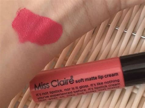 Miss Claire Soft Matte Lip Cream 05 Review - Glossypolish