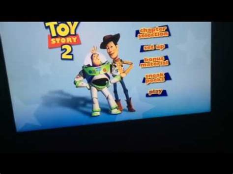 Toy Story 2 DVD Menu 2000 - YouTube