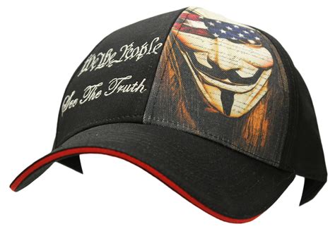 We The People See The Truth Embroidered Baseball Cap Hat - Walmart.com - Walmart.com