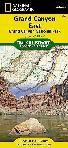 National Geographic Trails Illustrated Map, 262 Grand Canyon East Map ...