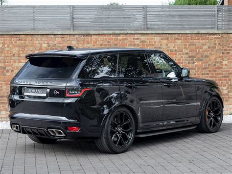 2018 Used Land Rover Range Rover Sport SVR | SVO Ligurian Black