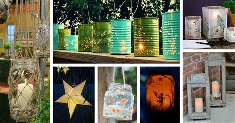 28 DIY Garden Lantern Ideas to Illuminate your Outdoor Area