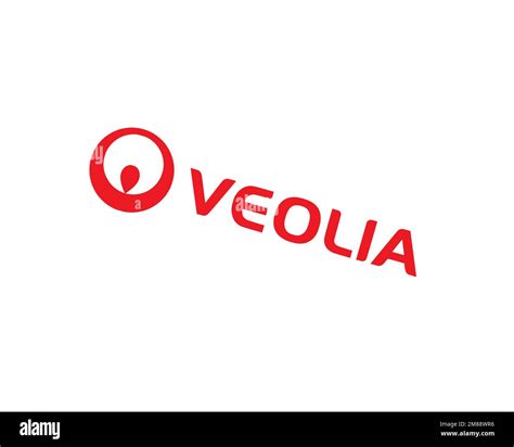 Veolia, rotated logo, white background B Stock Photo - Alamy