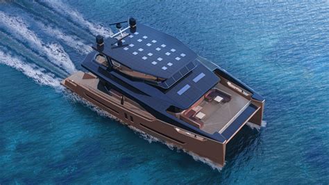 Alva Yachts has revealed 27.5 m electric catamaran Ocean Eco 90 - Yacht ...