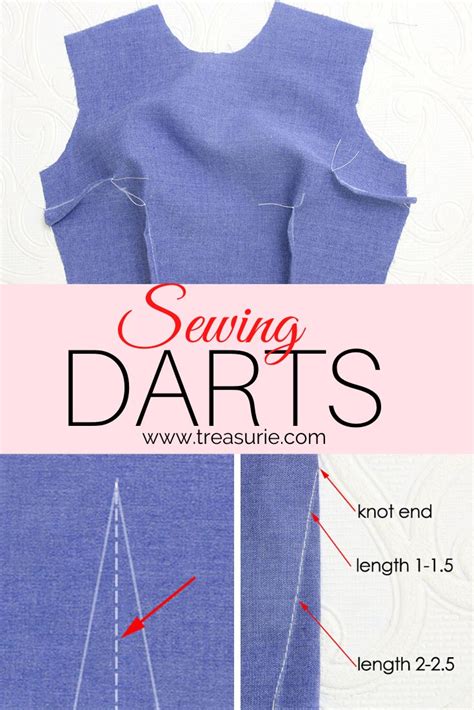 Sewing Darts - How to Sew Darts Easily | TREASURIE