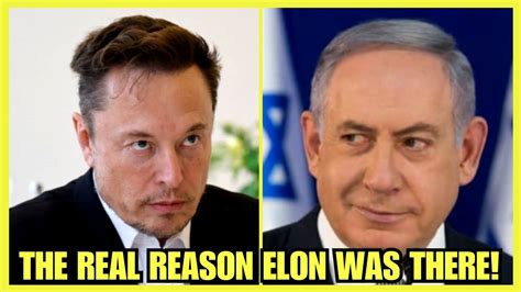 Elon Musk VISITS Israel (clip) - YouTube