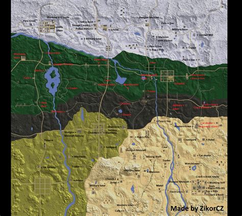 A19 Map with markers (Navezgane) : r/7daystodie