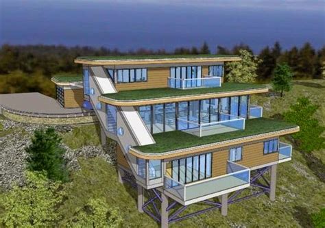 Mountain Home Plans for Sloped Lots - Smart Home Designs