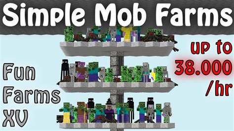 Schematic Mob Farm Grinder Schematic Mob Farm Minecraft Gene