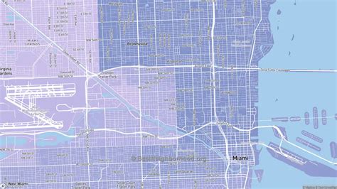 Allapattah, Miami, FL Political Map – Democrat & Republican Areas in ...