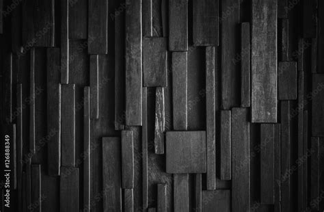 Dark wood wall texture, black wood background vignette border Stock Photo | Adobe Stock