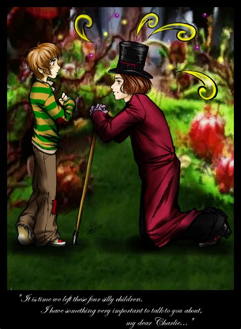 Charlie and Mr. Wonka by loonylucifer on DeviantArt