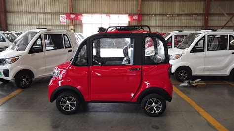 Four-seat Battery Powered Car Cheap Suv Electric Vehicles Four Door Mini Cars For Adults On Hot ...