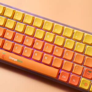127PCS Orange Theme Keycaps Set Fruit Keycap Set XDA Profile - Etsy