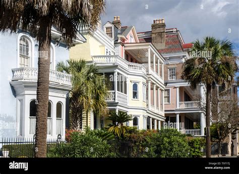 Historic Homes of Charleston, South Carolina Stock Photo - Alamy