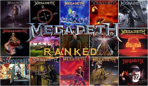 Ranking MEGADETH: The Studio Albums, Worst to First - Metal Nation