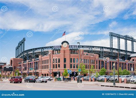 Exterior View of Coors Field Editorial Photography - Image of denver ...