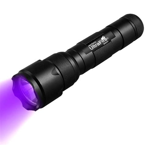 Buy UltraFire Black Light UV Flashlight, Super Power UV 395-405 nm LED ...