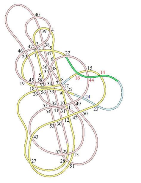 A Topological Representation of a Coaster Layout : r/GuessTheCoaster