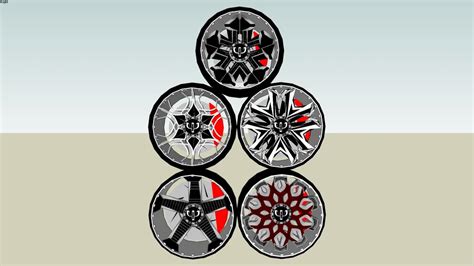 TUNING RIMS SET | 3D Warehouse