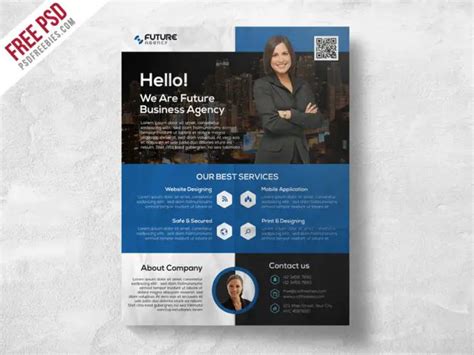 Corporate Flyer PSD Template | PSDFreebies.com