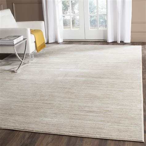 SAFAVIEH Vision Collection Area Rug - 8' x 10', Creme, Modern Ombre ...