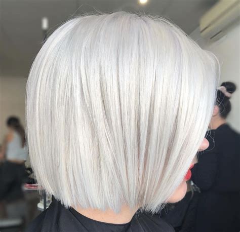 Pin by Donna brewer on Bob hairstyles | White hair color, Hair and ...