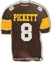 #8 KENNY PICKETT ACRYLIC JERSEY MAGNET | Crawford's Gift Shop