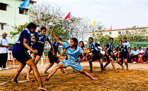 Kabaddi: A Popular Playground Game in India