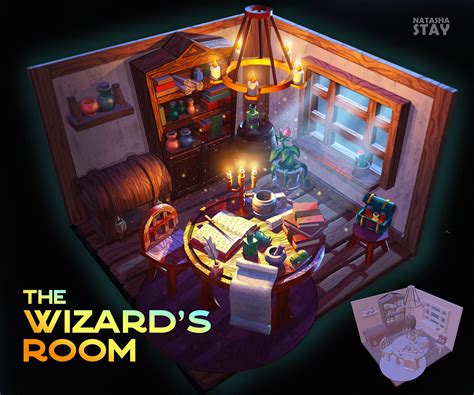 The Wizard's room :: Behance