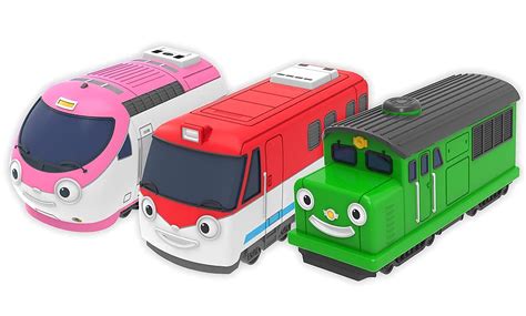 Titipo Mini Car Toy For Kids (Set 1) - Tayo the Little Bus