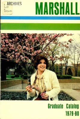 "Graduate Catalog, 1979-1980" by Marshall University