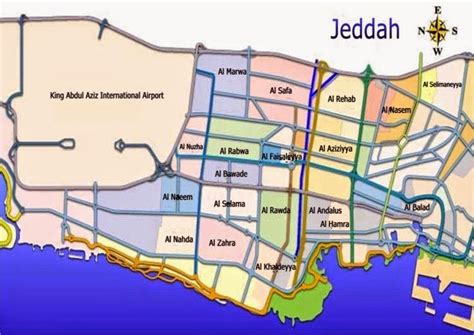 Jeddah City Maps