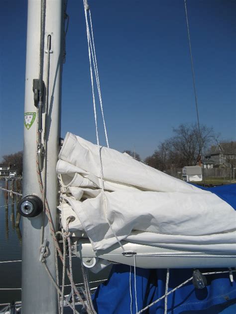 Sail Delmarva: Adjustable Lazy Jacks--Done the Lazy Way