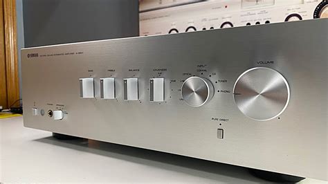 Yamaha A-S501 Integrated Amplifier Review - A Modern Classic! - YouTube