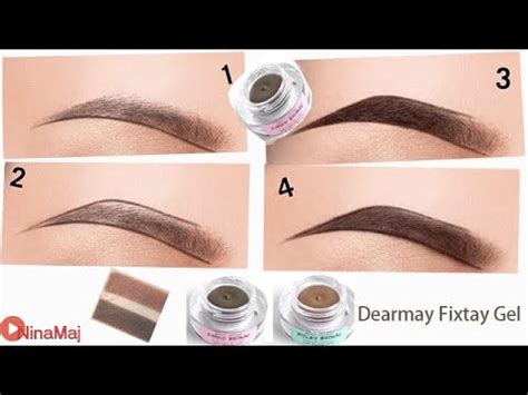 Eyebrow Gel - How to Shape Eyebrows - YouTube