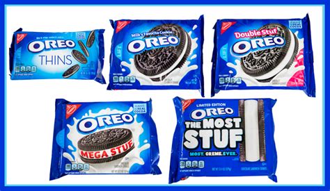 Tales of the Flowers: The Most Stuf Oreos and a comparison between all ...