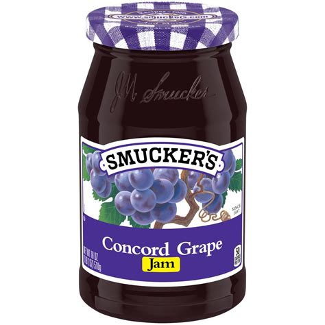 Concord Grape Jam | Smucker's®