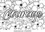 Courage Coloring Pages sketch template