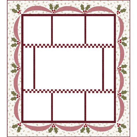 Blessings of Christmas Quilt - Laser Cut - Finishing Kit | Shabby Fabrics