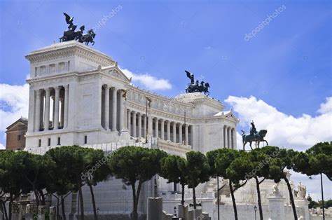 Monument of Victor Emmanuel II — Stock Photo © phspy #5520482