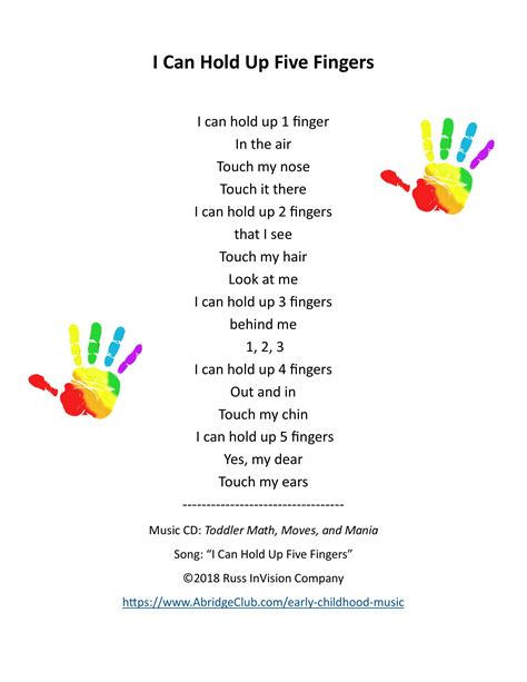 10 counting songs to teach your kids – Artofit