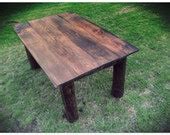 Items similar to Rustic dining table. on Etsy