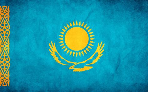 Flag of Kazakhstan HD Wallpapers and Backgrounds