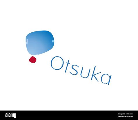 Otsuka Pharmaceutical, Rotated Logo, White Background B Stock Photo - Alamy