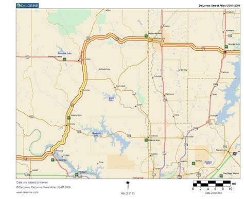 Oklahoma Highways - Original Oklahoma Route 25