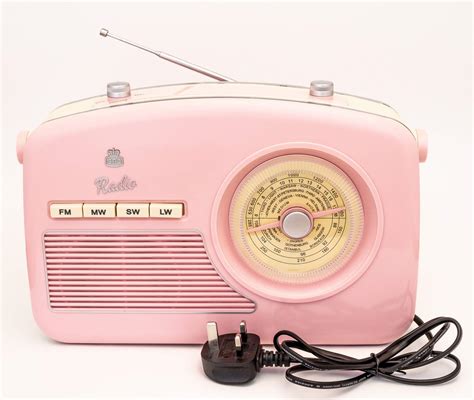 Buy GPO Rydell Retro Portable Radio, 4-Band FM/MW/SW/LW Frequency Vintage Radio, Vintage Radio ...