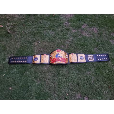 WWF European Scratch Logo Championship Belt