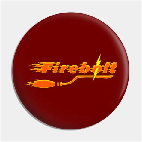 Firebolt Quidditch Broom - Harry Potter - Pin | TeePublic